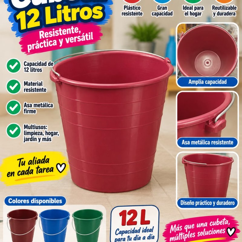 CUBETA 12 LITROS