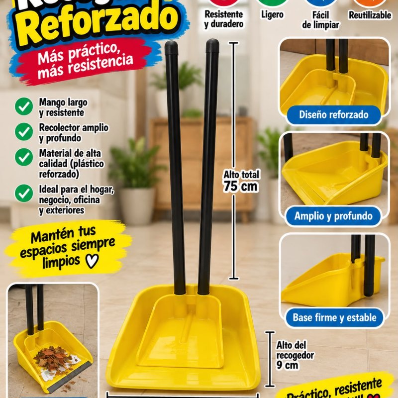 RECOGEDOR REFORZADO INFANTIL