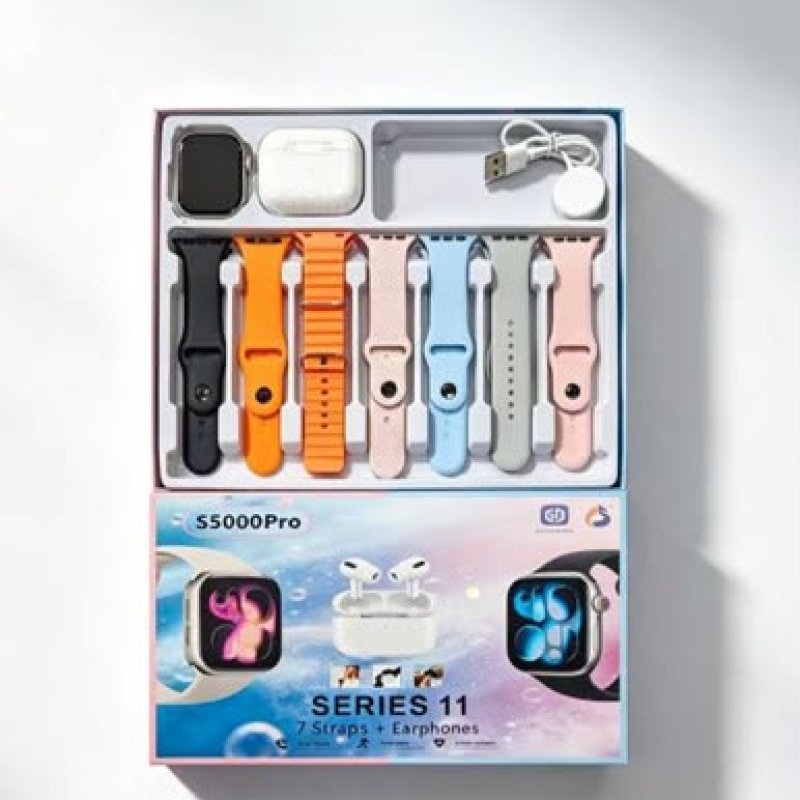 SMART WATCH + AUDÍFONOS