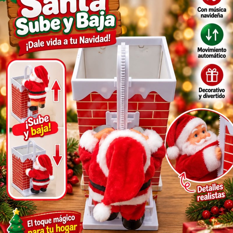 SANTA CLAUS CHIMENEA