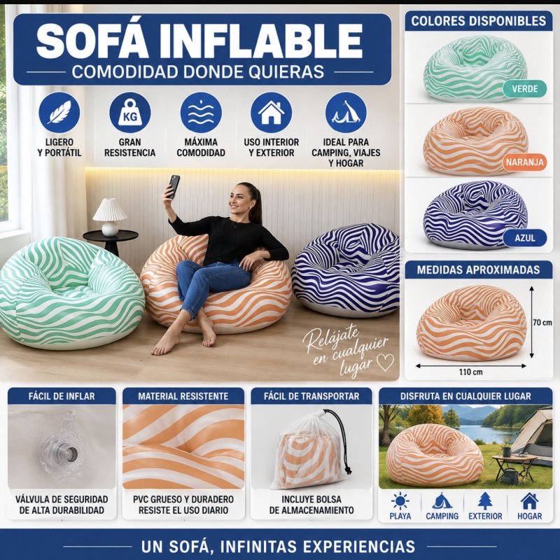 SOFÁ INFLABLE