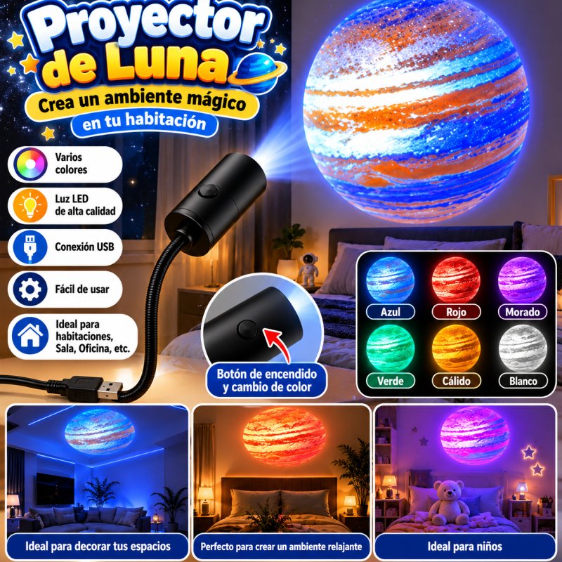 PROYECTOR LUNA