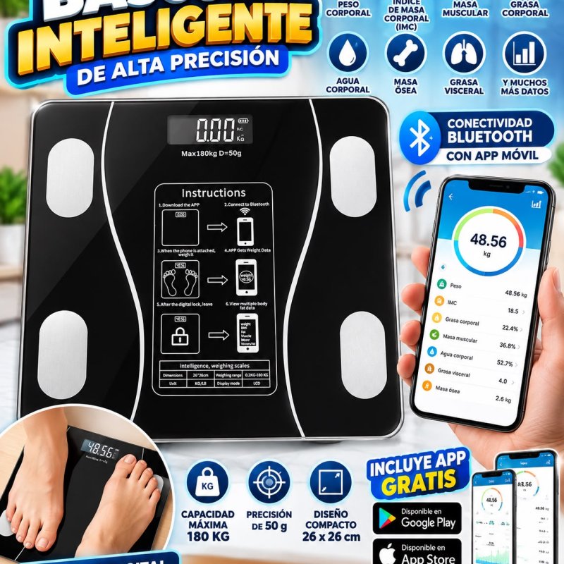 BASCULA PERSONAL CON APP