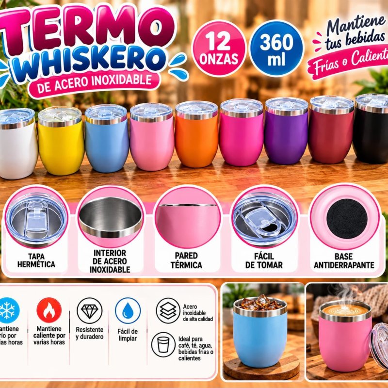 TERMO WHISKERO