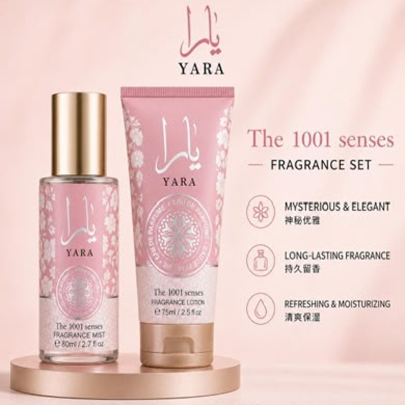 DUO LOCION ARABE ROSA BAJITO