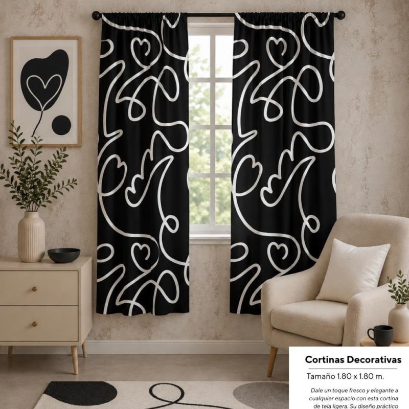 PARES DE CORTINAS