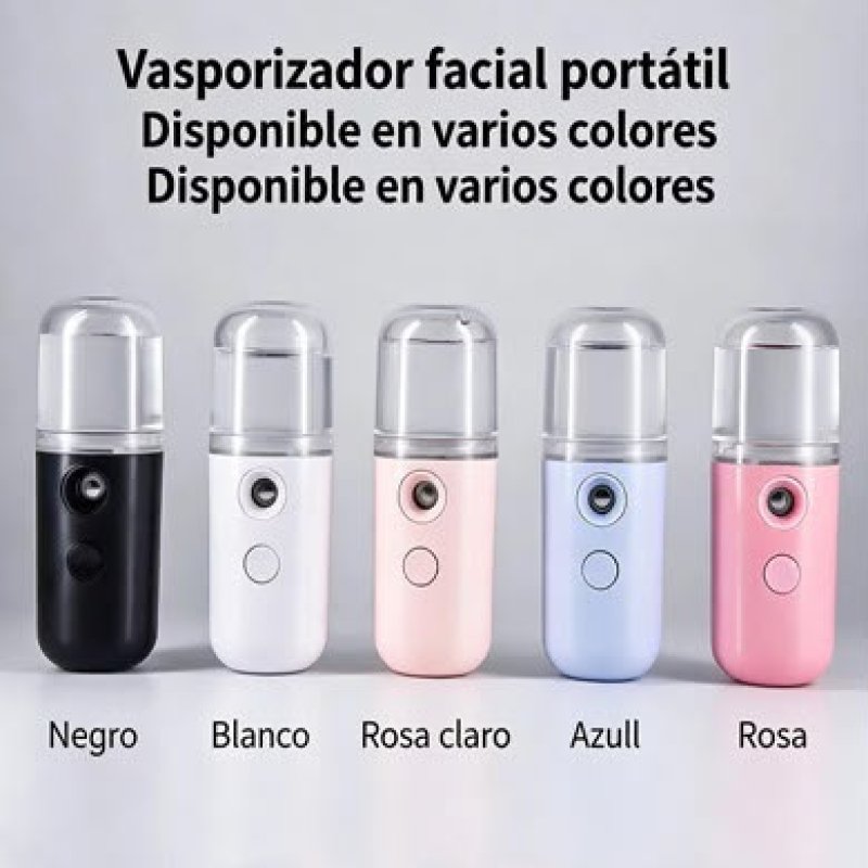 VAPORIZADOR  FACIAL PORTATIL