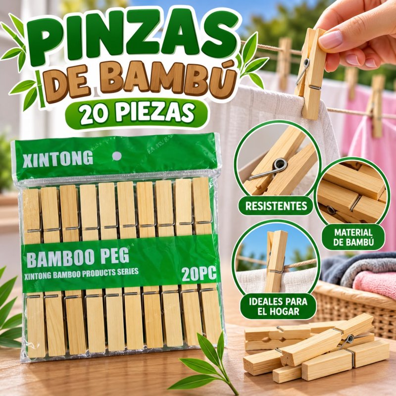 PINZA BAMBOO