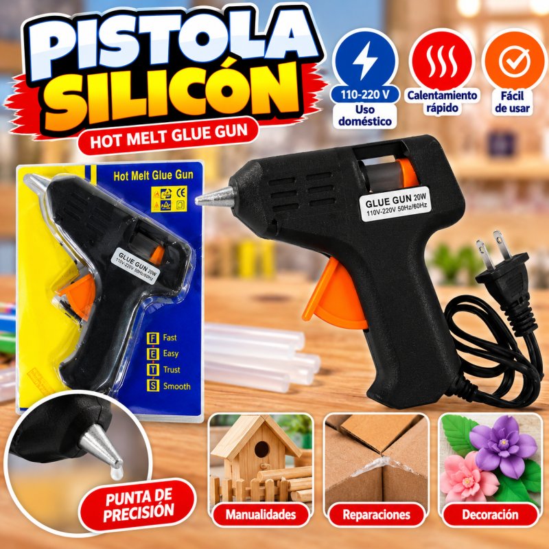 PISTOLA SILICON