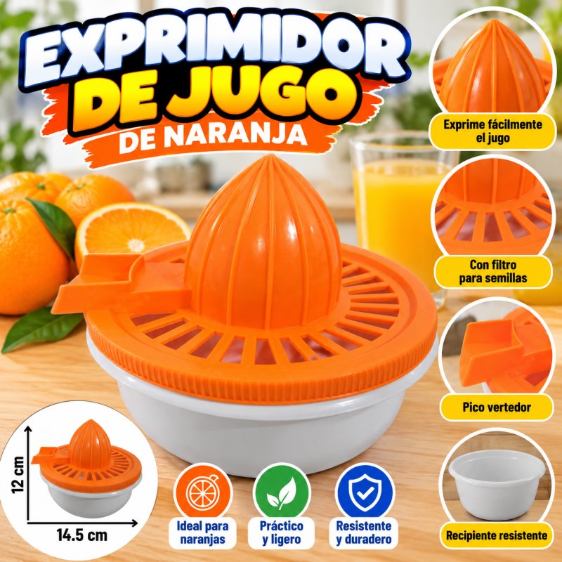 EXPRIMIDOR JUGO NARANJA
