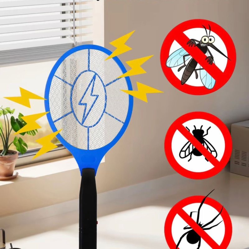 RAQUETA PARA MOSQUITOS