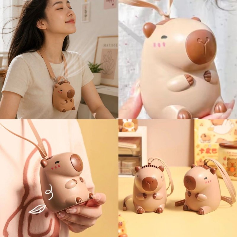 MINI DE VENTILADOR CAPIBARA