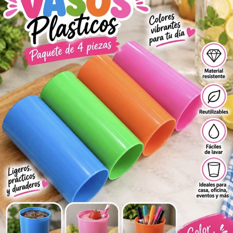 PAQUETE VASOS