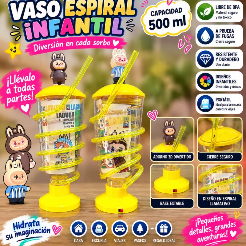 VASO POPOTE LABUBU