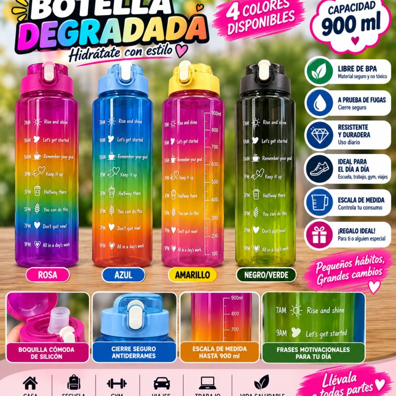 BOTELLA MOTIVACIONAL