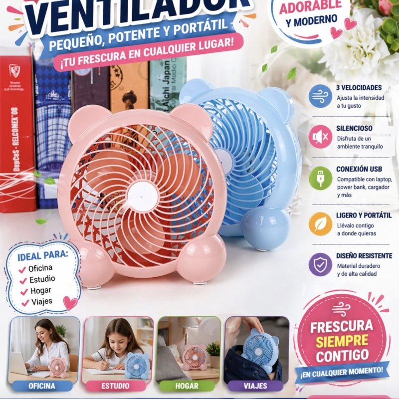 VENTILADOR DE ESCRITORIO