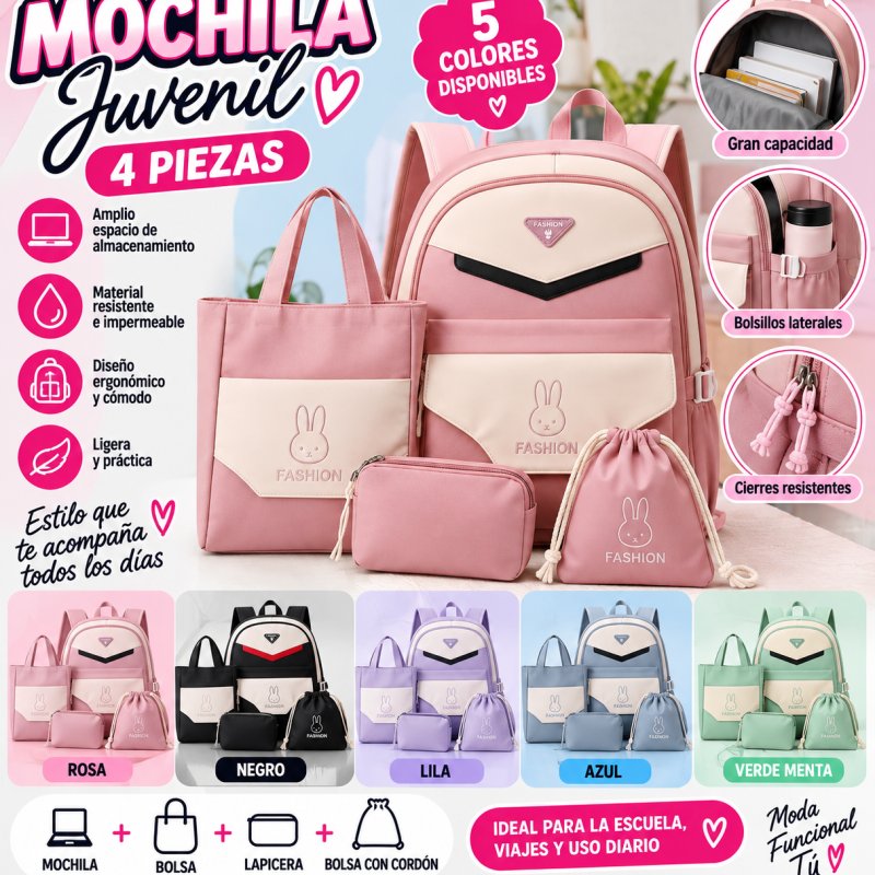 MOCHILA JUVENIL