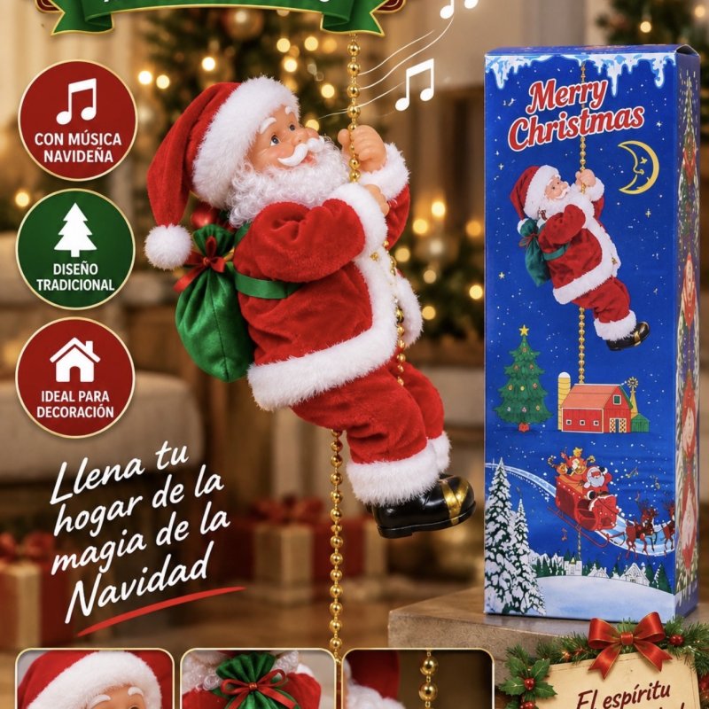 SANTA CLAUS TREPADOR